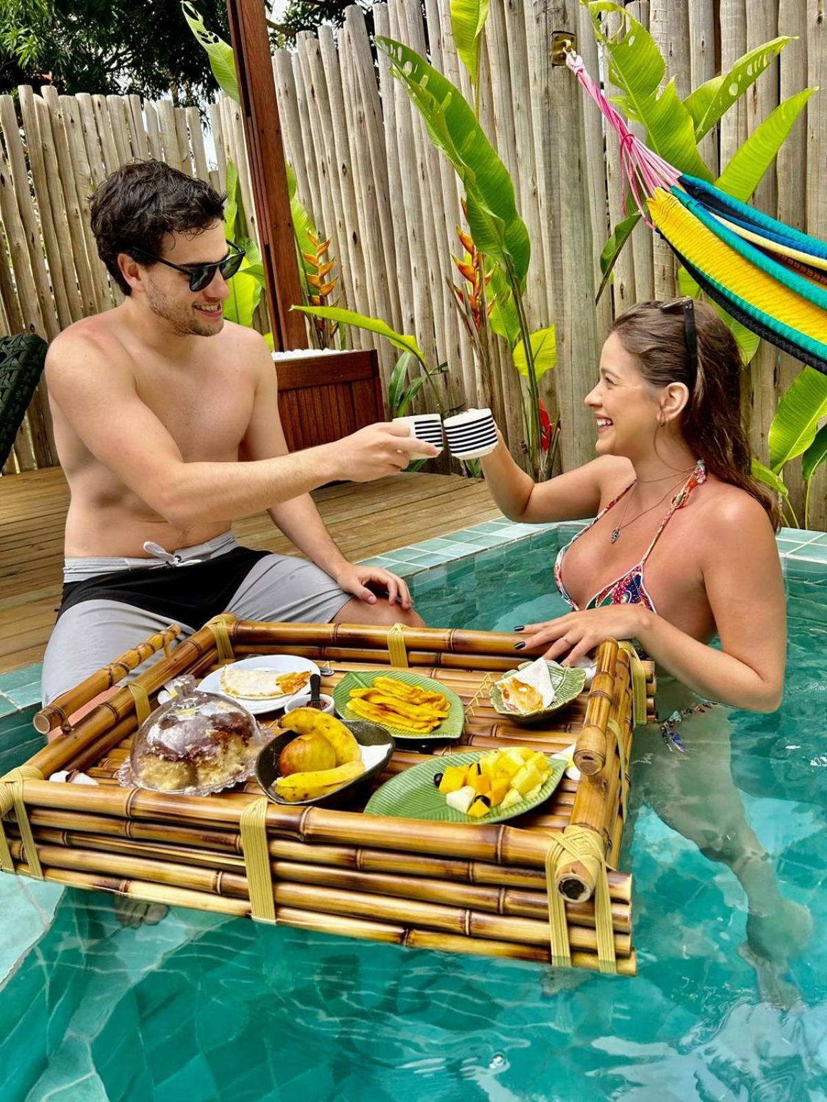 Laus Bangalos Experience - Piscina Privativa - Praia De Algodoes - Peninsula De Marau - Bahia Praia dos Algodoes Exterior foto